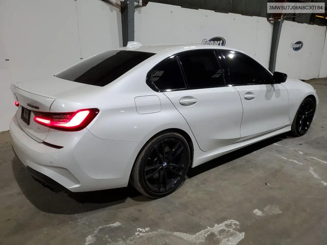 2022 BMW M340I VIN: 3MW5U7J06N8C30184 Lot: 64065305