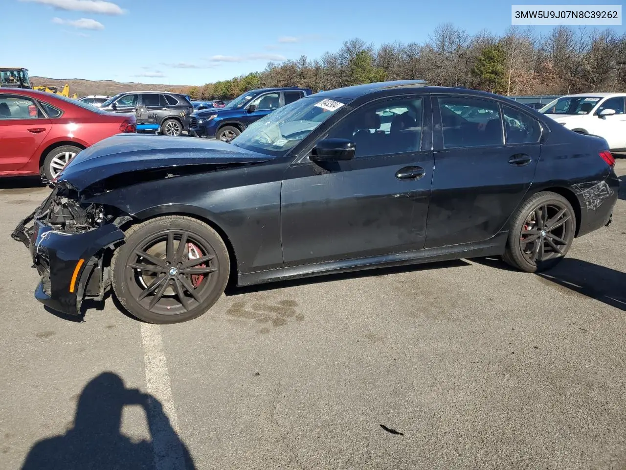 2022 BMW M340Xi VIN: 3MW5U9J07N8C39262 Lot: 80432904