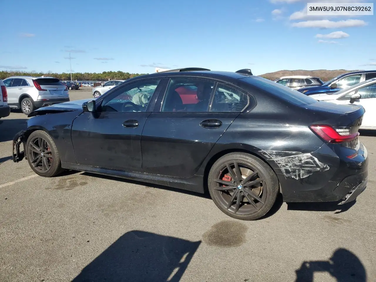 2022 BMW M340Xi VIN: 3MW5U9J07N8C39262 Lot: 80432904