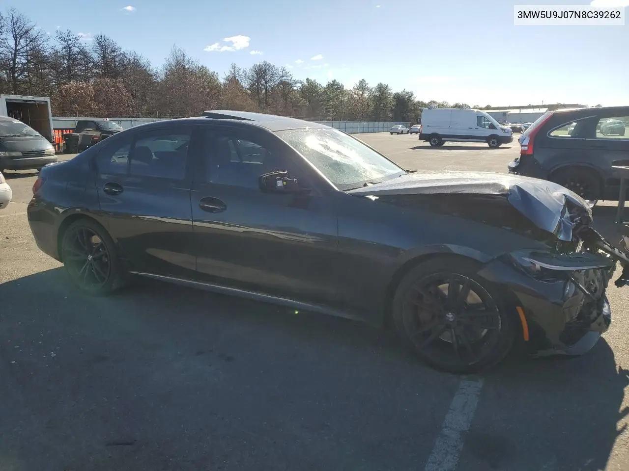 2022 BMW M340Xi VIN: 3MW5U9J07N8C39262 Lot: 80432904