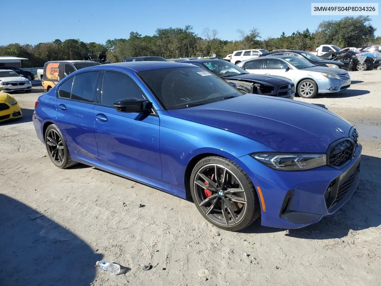 2023 BMW M340I VIN: 3MW49FS04P8D34326 Lot: 47586015