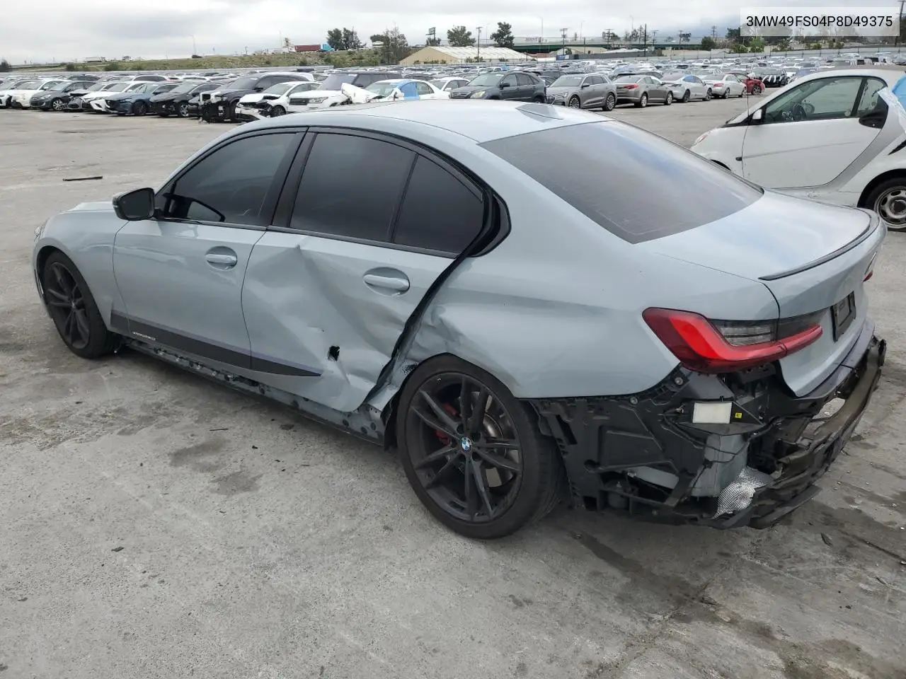 2023 BMW M340I VIN: 3MW49FS04P8D49375 Lot: 50837155