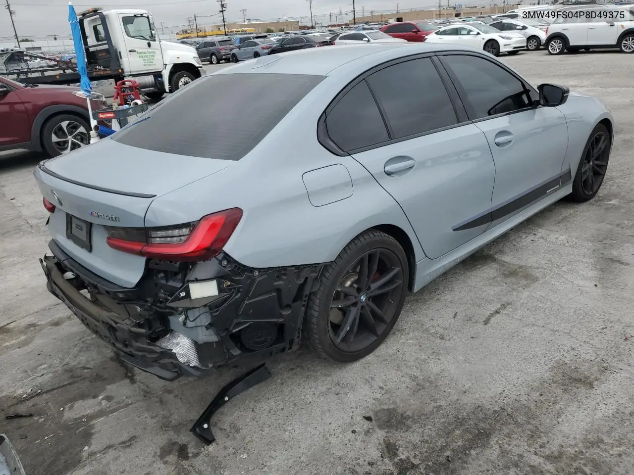 2023 BMW M340I VIN: 3MW49FS04P8D49375 Lot: 50837155