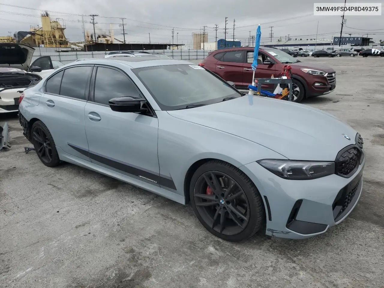 2023 BMW M340I VIN: 3MW49FS04P8D49375 Lot: 50837155