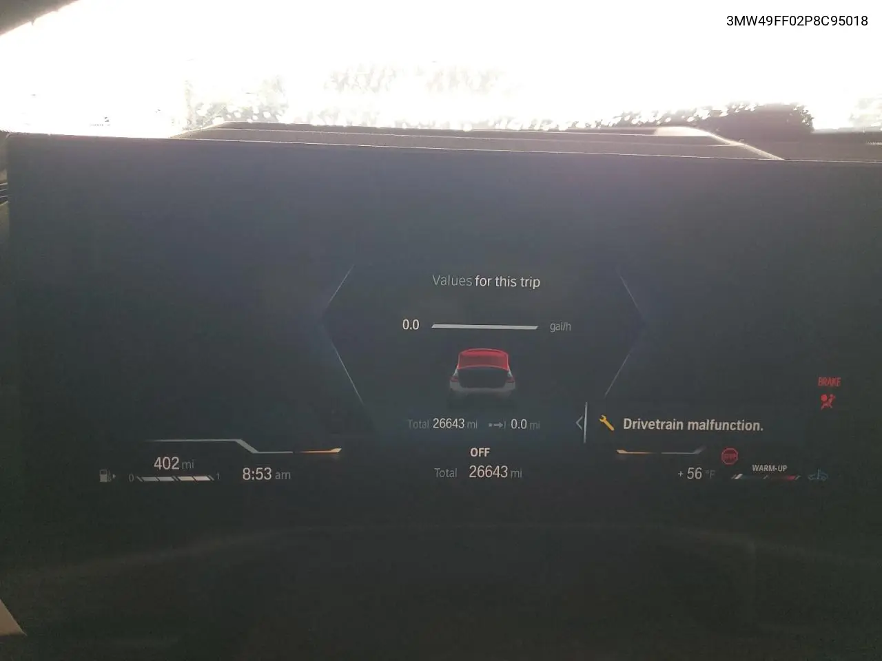 2023 BMW M340Xi VIN: 3MW49FF02P8C95018 Lot: 56037085