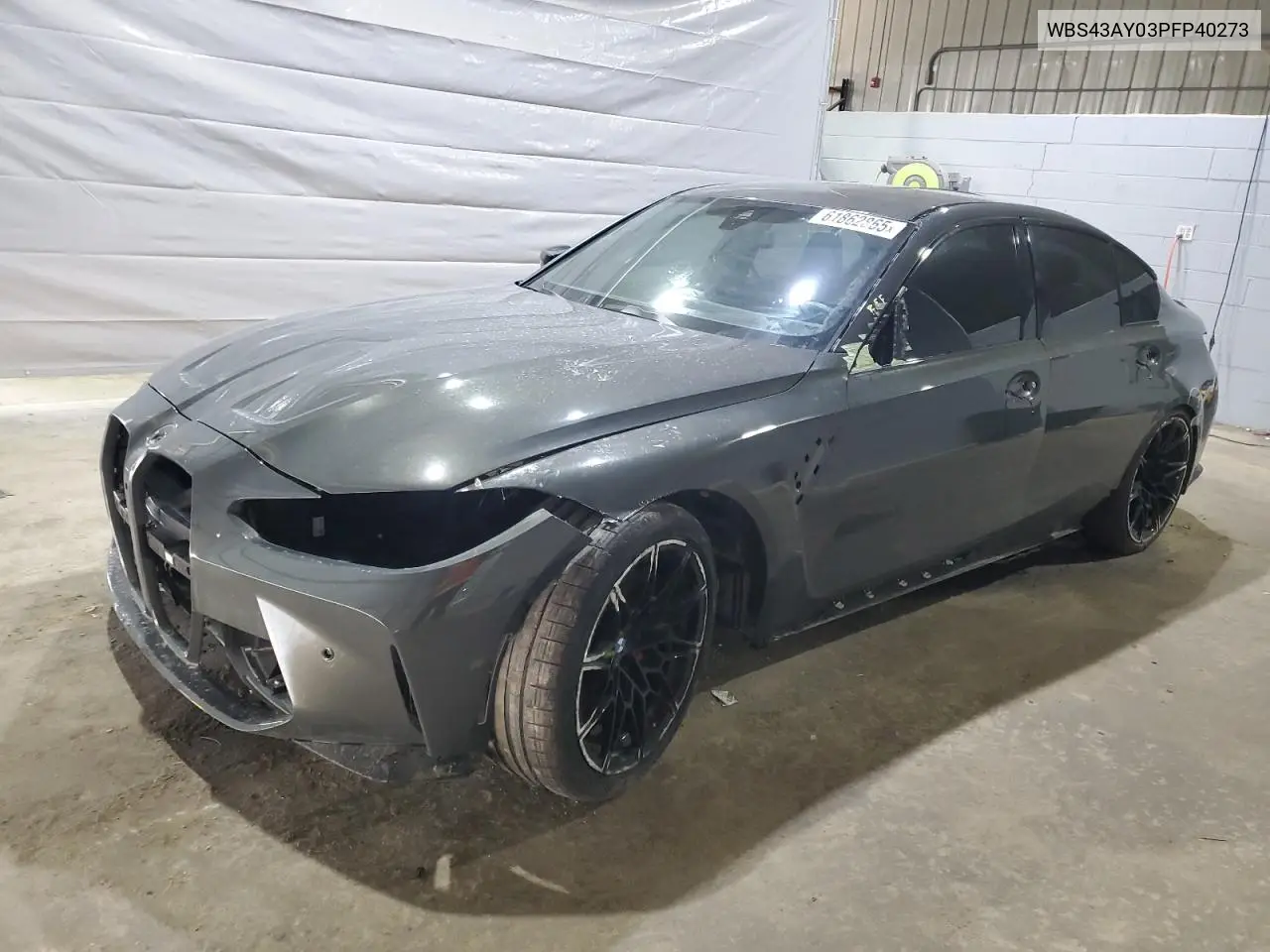 2023 BMW M3 Competition VIN: WBS43AY03PFP40273 Lot: 61862865