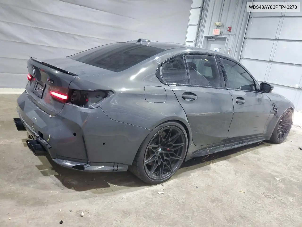 2023 BMW M3 Competition VIN: WBS43AY03PFP40273 Lot: 61862865