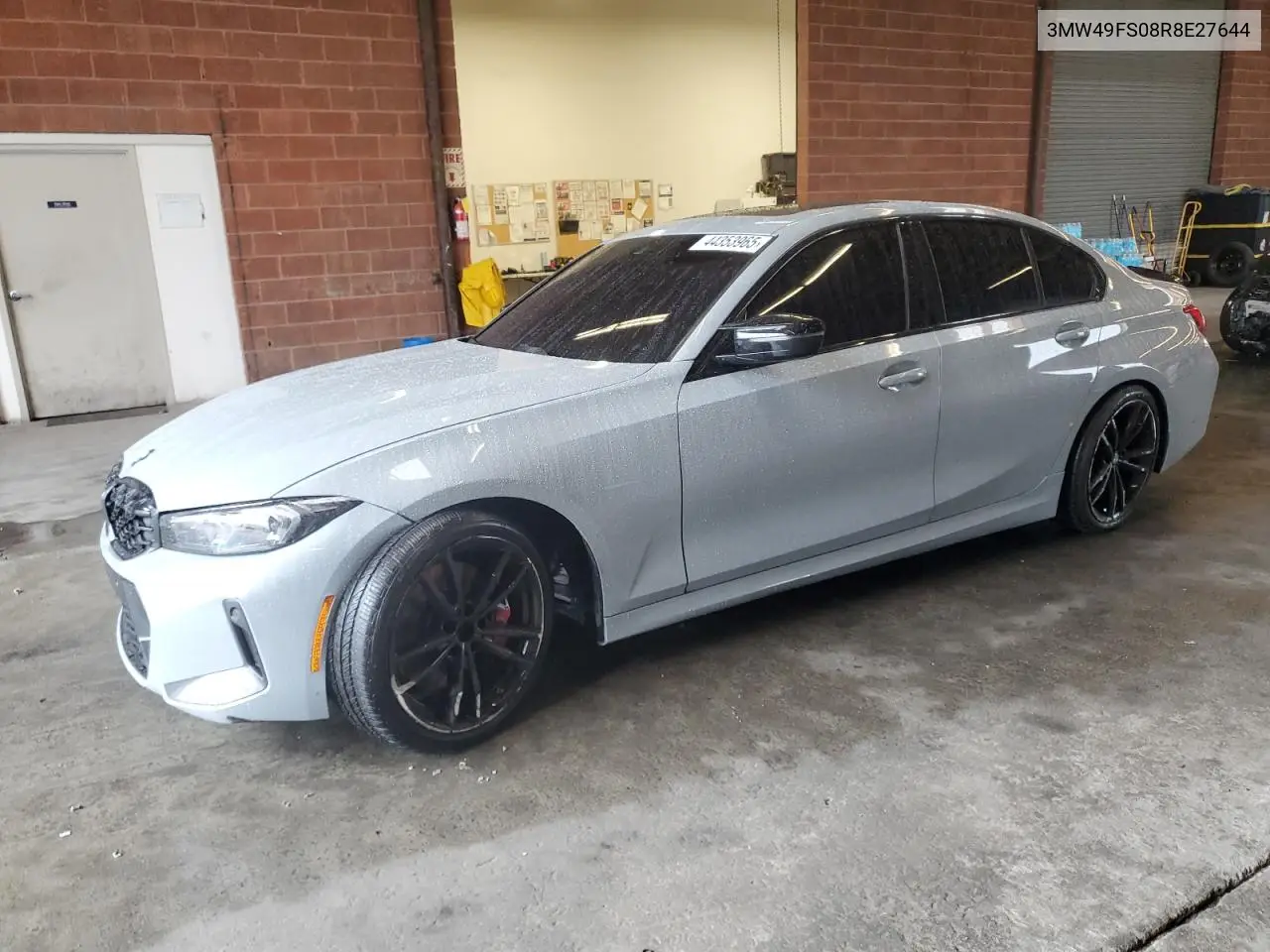 2024 BMW M340I VIN: 3MW49FS08R8E27644 Lot: 44353965