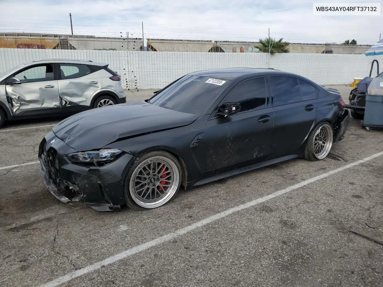 2024 BMW M3 Competition VIN: WBS43AY04RFT37132 Lot: 47122355
