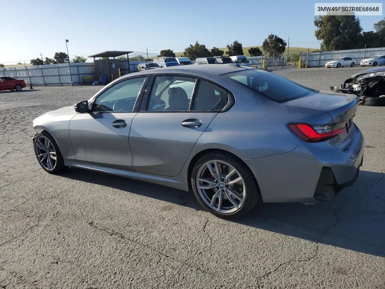 2024 BMW M340I VIN: 3MW49FS07R8E68668 Lot: 55664945