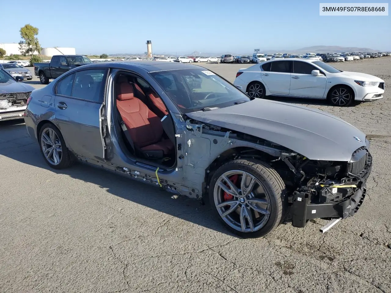 2024 BMW M340I VIN: 3MW49FS07R8E68668 Lot: 55664945