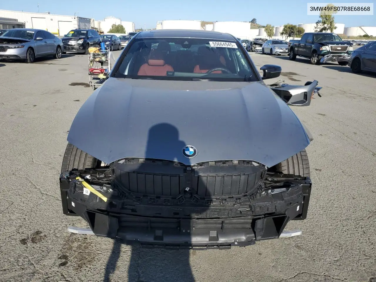 2024 BMW M340I VIN: 3MW49FS07R8E68668 Lot: 55664945