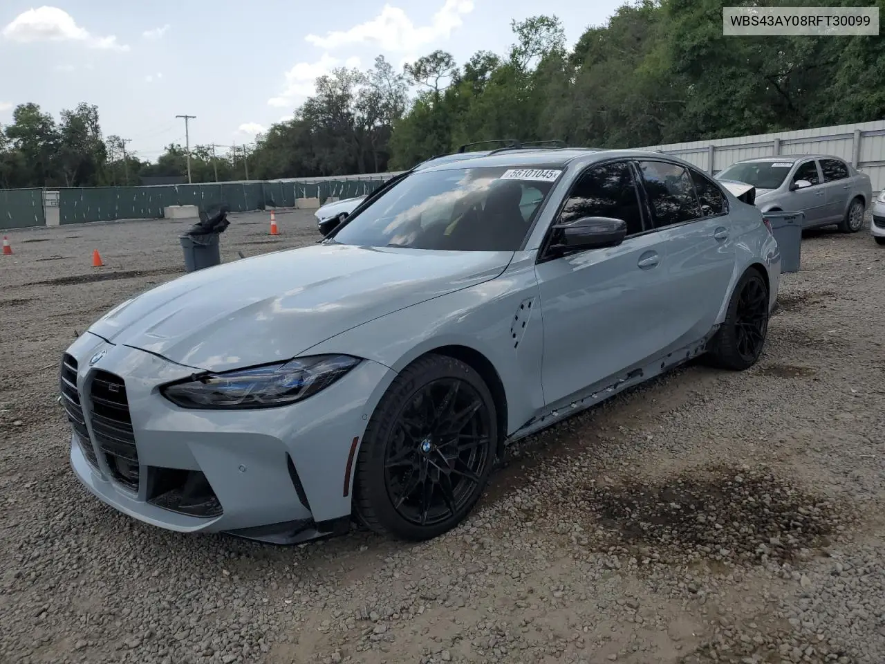 2024 BMW M3 Competition VIN: WBS43AY08RFT30099 Lot: 56101045