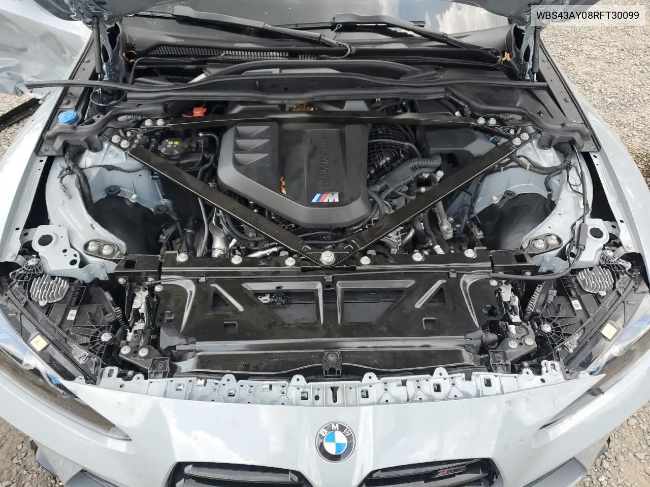 2024 BMW M3 Competition VIN: WBS43AY08RFT30099 Lot: 56101045