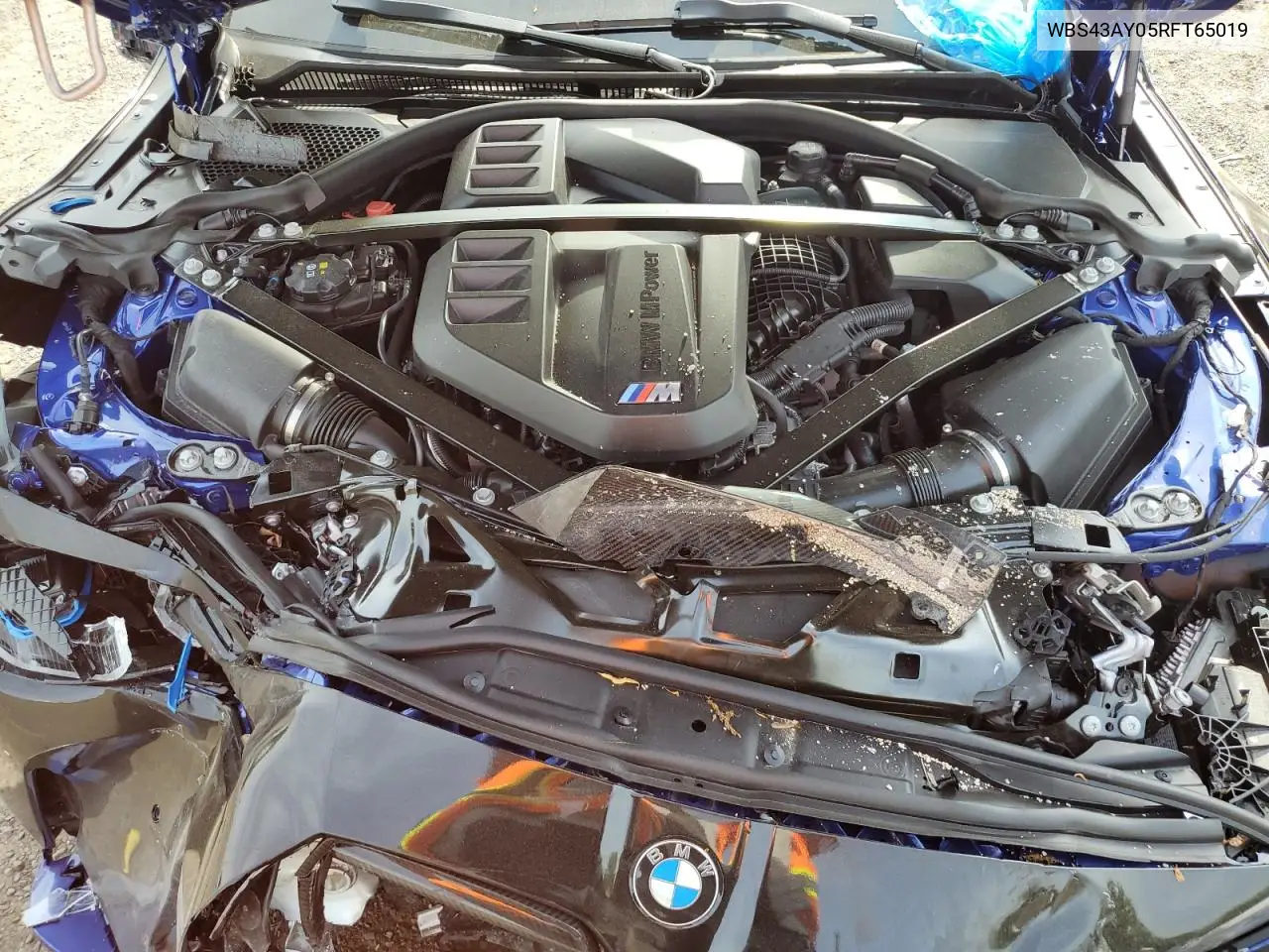 2024 BMW M3 Competition VIN: WBS43AY05RFT65019 Lot: 56498975