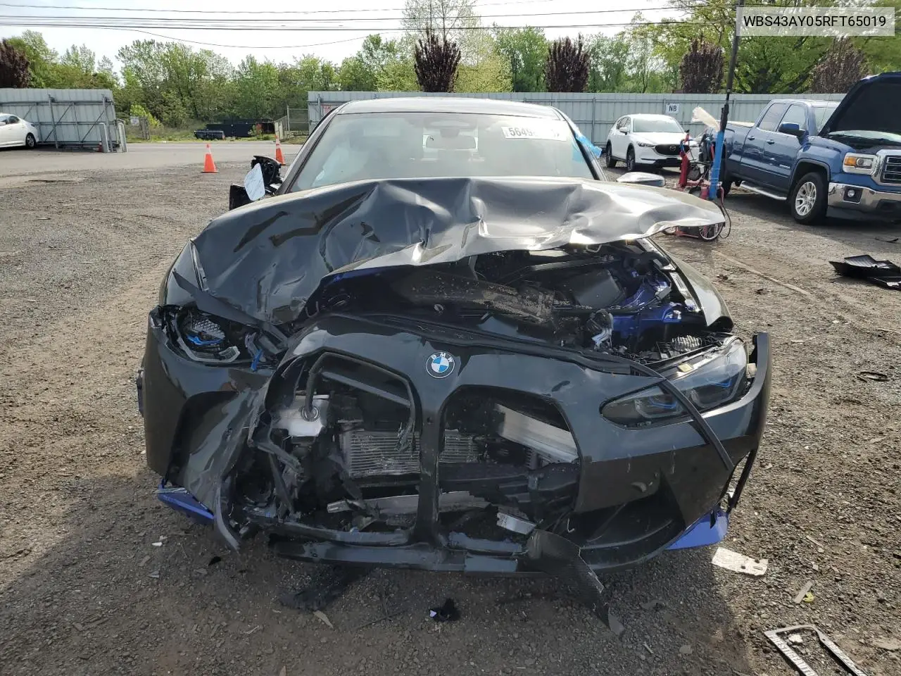 2024 BMW M3 Competition VIN: WBS43AY05RFT65019 Lot: 56498975
