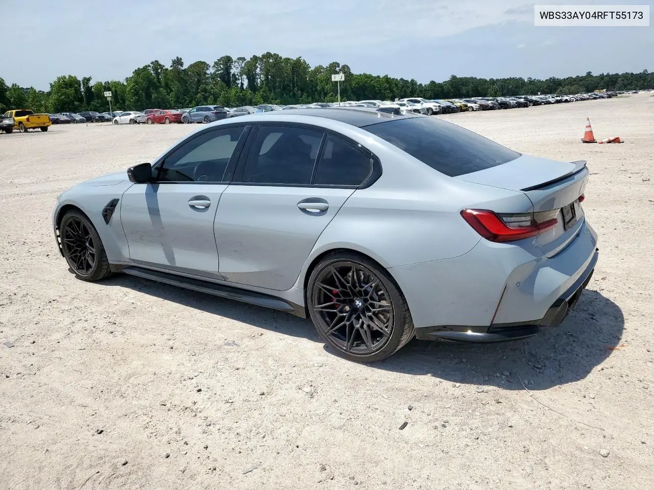 2024 BMW M3 Competition VIN: WBS33AY04RFT55173 Lot: 56752765