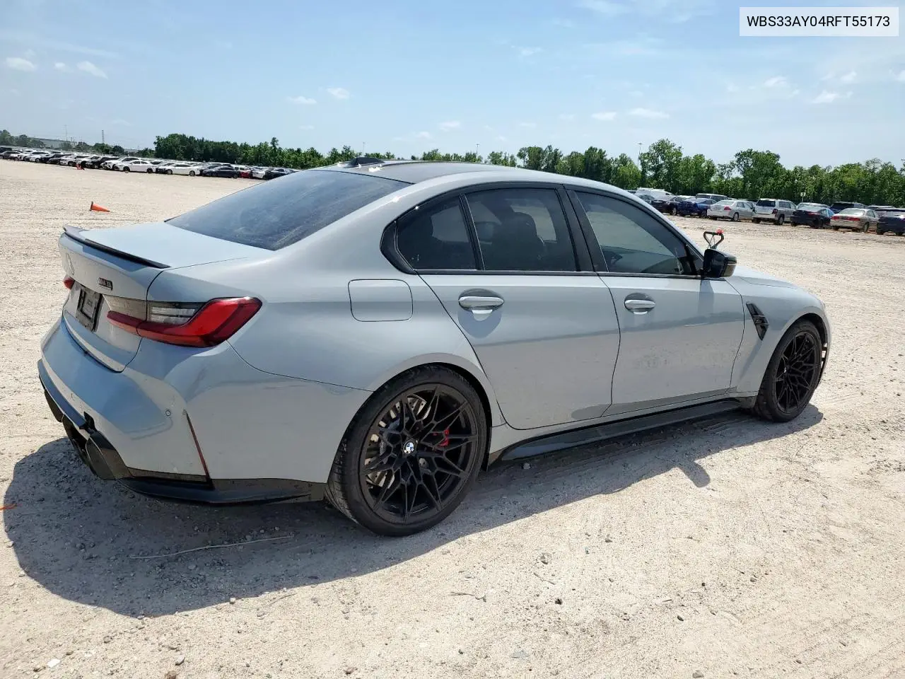 2024 BMW M3 Competition VIN: WBS33AY04RFT55173 Lot: 56752765