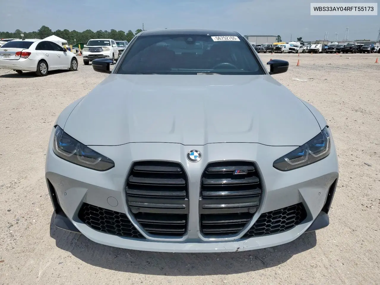 2024 BMW M3 Competition VIN: WBS33AY04RFT55173 Lot: 56752765