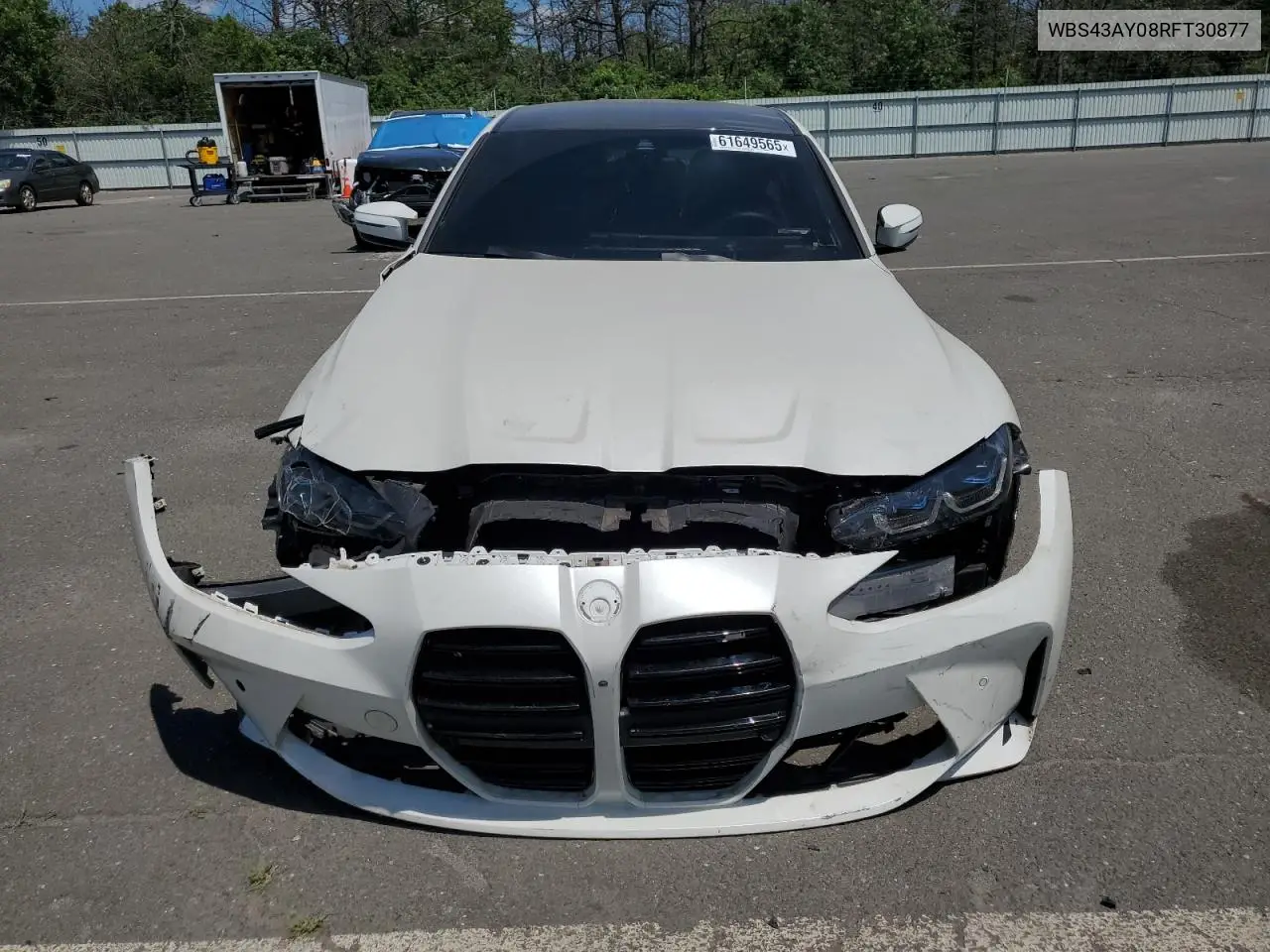 2024 BMW M3 Competition VIN: WBS43AY08RFT30877 Lot: 61649565