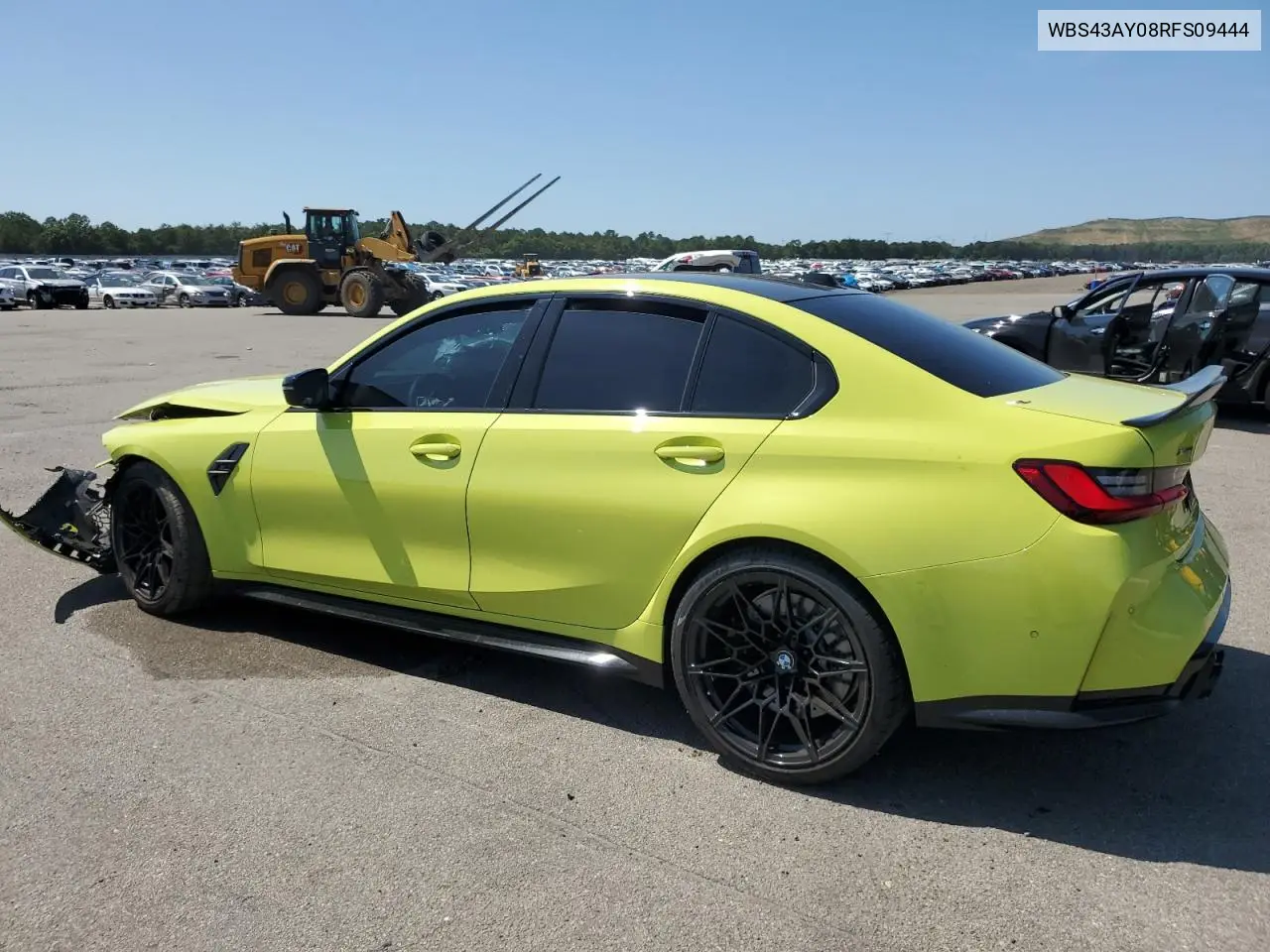 2024 BMW M3 Competition VIN: WBS43AY08RFS09444 Lot: 62233135