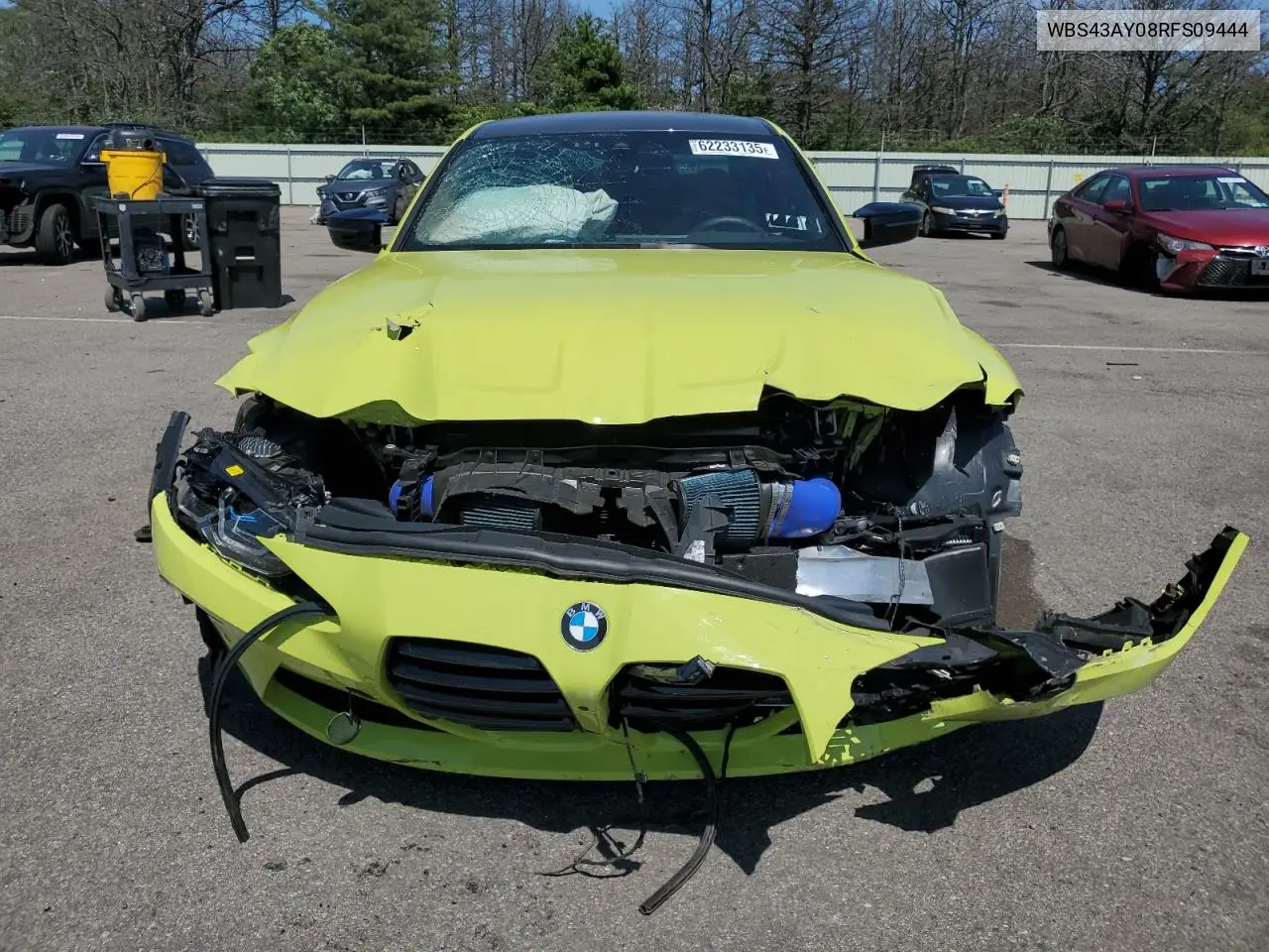 2024 BMW M3 Competition VIN: WBS43AY08RFS09444 Lot: 62233135