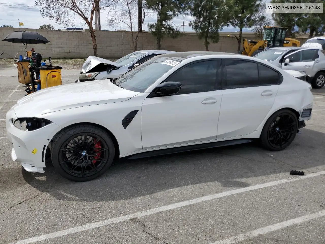 2025 BMW M3 Competition VIN: WBS23HJ03SFU06148 Lot: 51459325