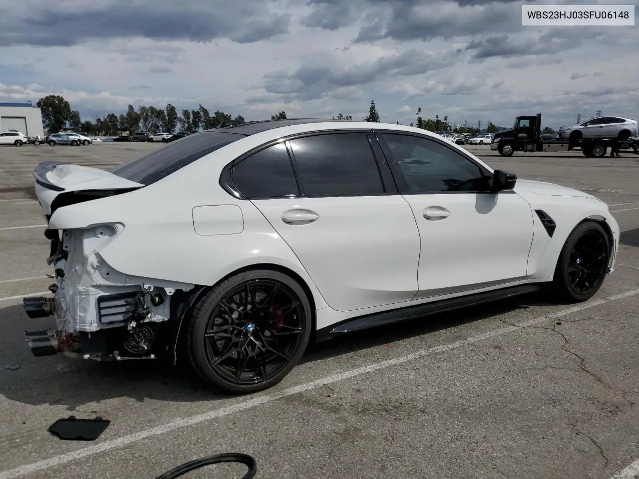 2025 BMW M3 Competition VIN: WBS23HJ03SFU06148 Lot: 51459325
