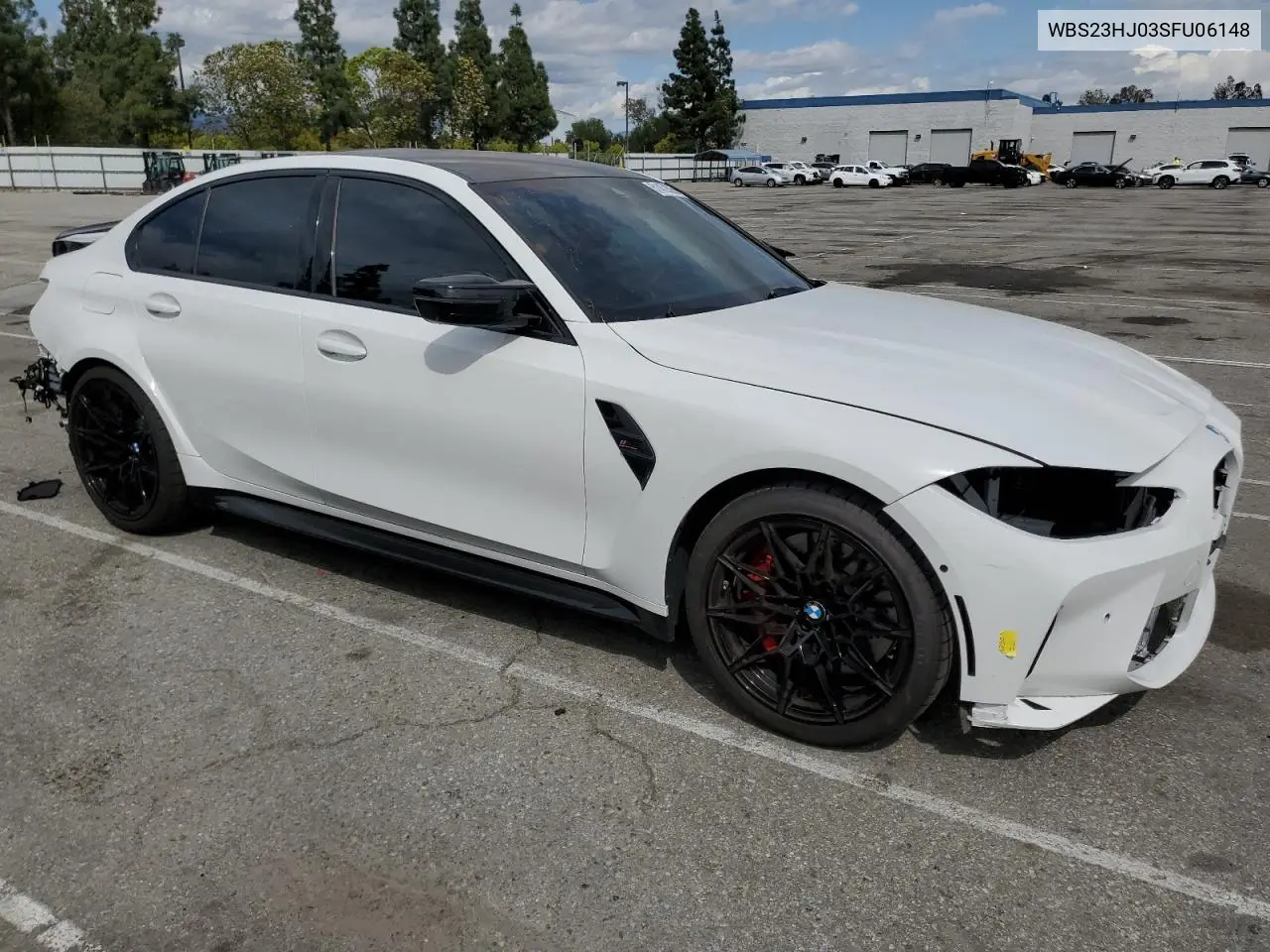 2025 BMW M3 Competition VIN: WBS23HJ03SFU06148 Lot: 51459325