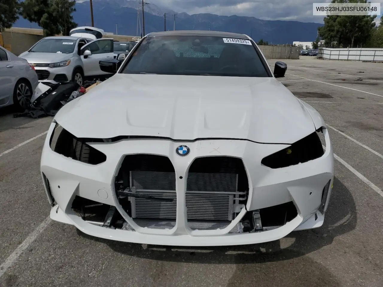 2025 BMW M3 Competition VIN: WBS23HJ03SFU06148 Lot: 51459325