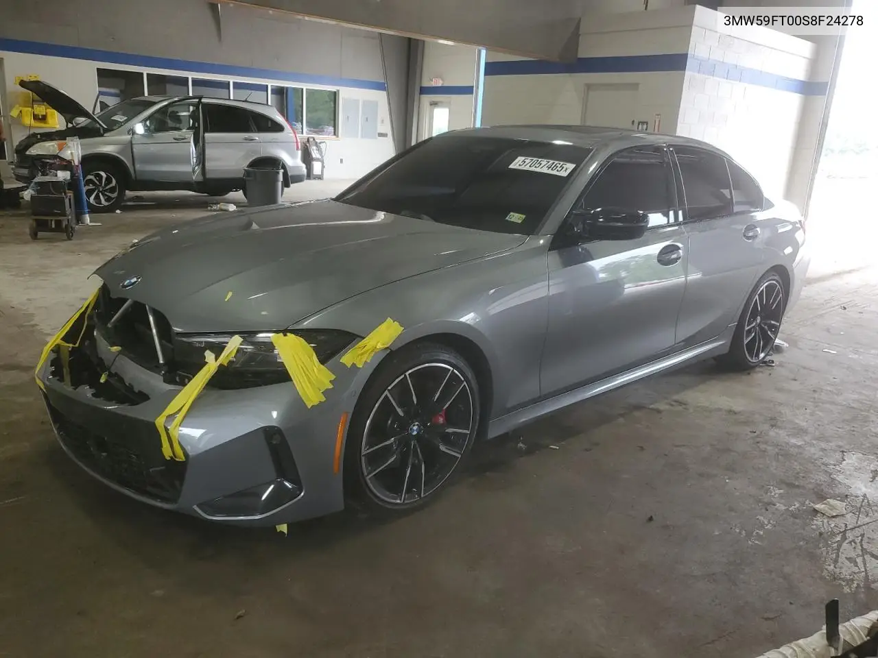 2025 BMW M340I VIN: 3MW59FT00S8F24278 Lot: 57057465