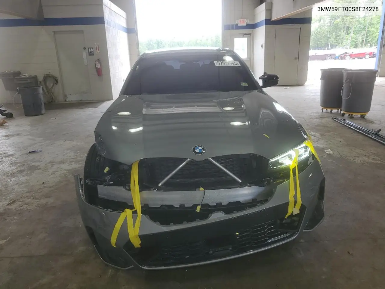 2025 BMW M340I VIN: 3MW59FT00S8F24278 Lot: 57057465