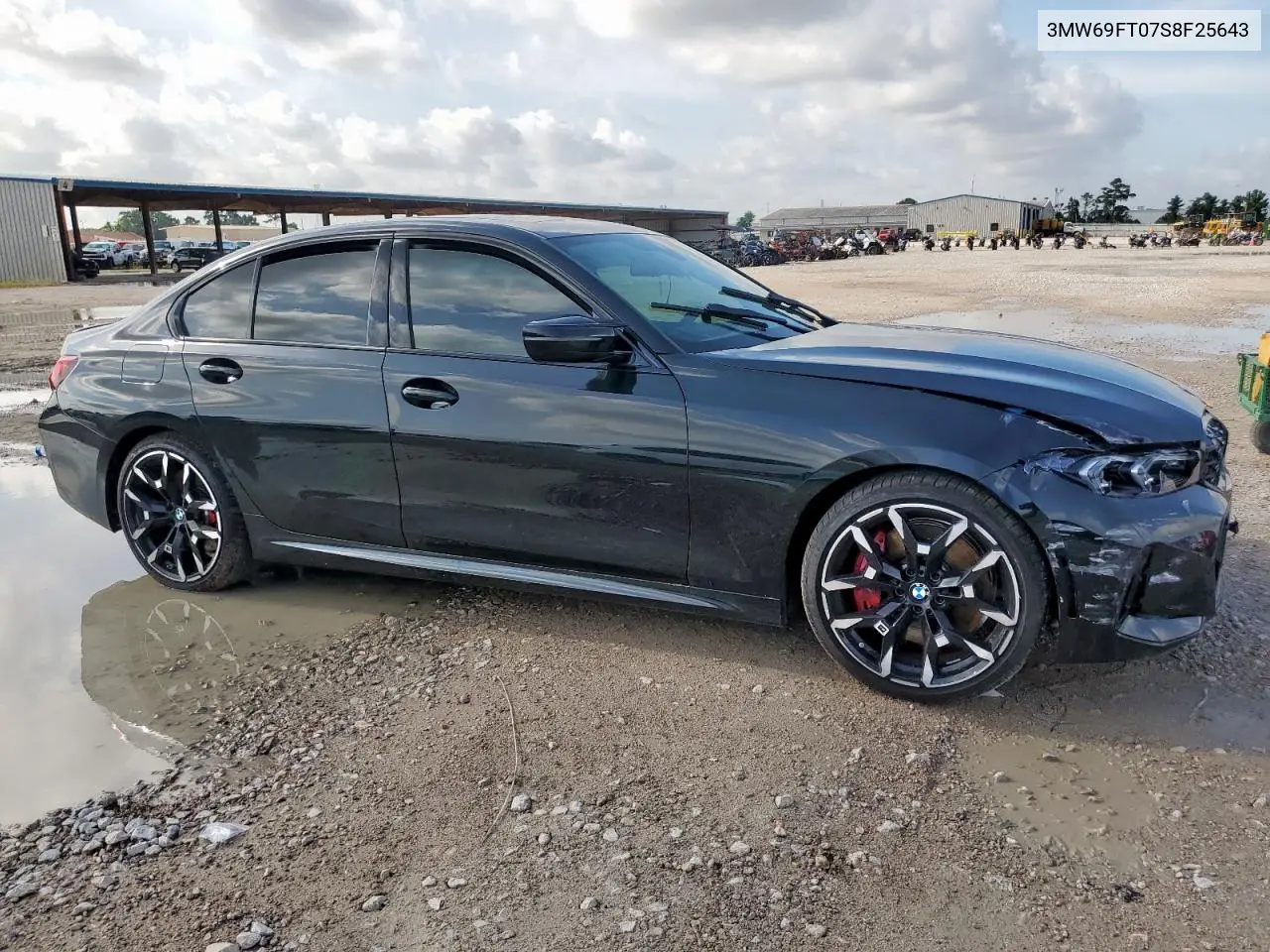 2025 BMW M340Xi VIN: 3MW69FT07S8F25643 Lot: 59733865