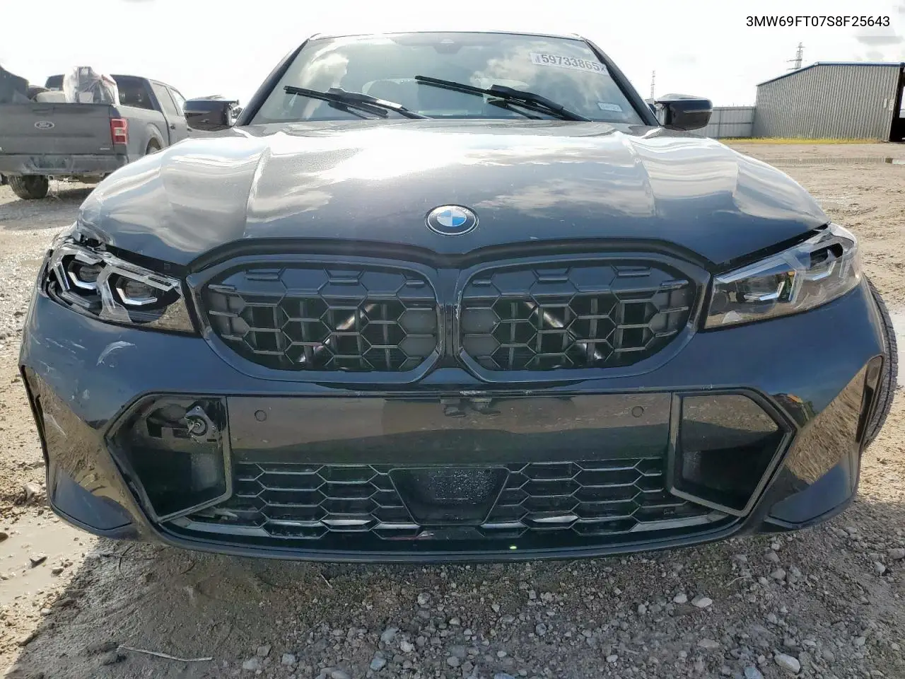 2025 BMW M340Xi VIN: 3MW69FT07S8F25643 Lot: 59733865