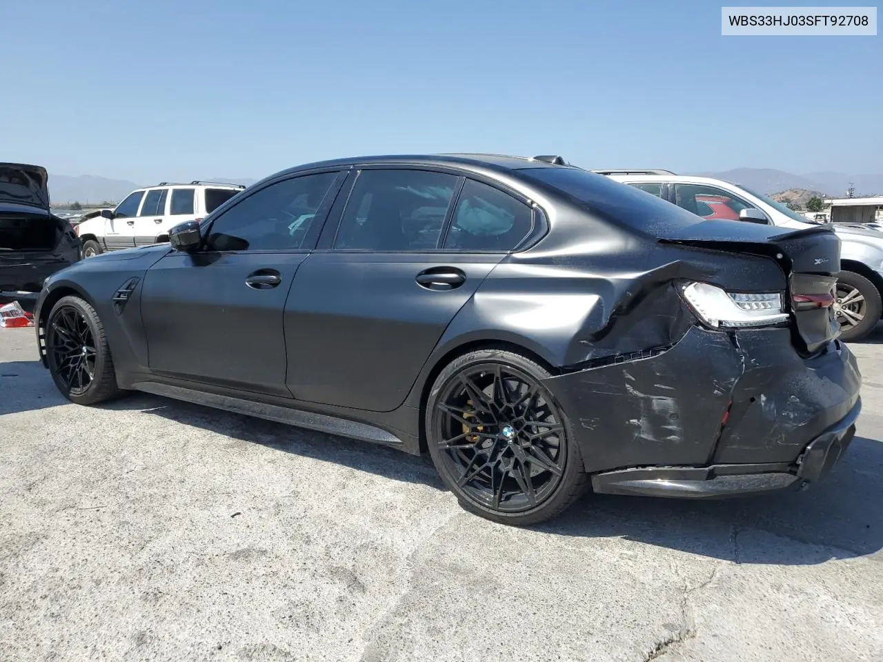 2025 BMW M3 Competition VIN: WBS33HJ03SFT92708 Lot: 61664945
