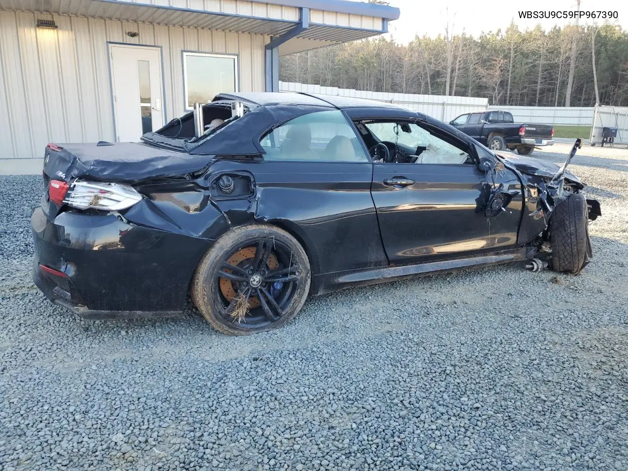 2015 BMW M4 VIN: WBS3U9C59FP967390 Lot: 49421935