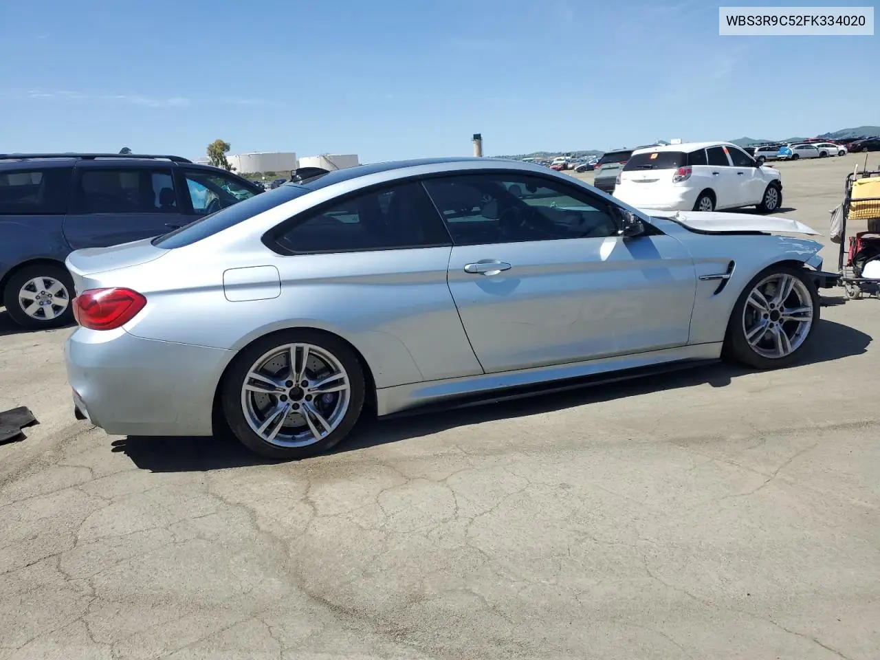 2015 BMW M4 VIN: WBS3R9C52FK334020 Lot: 51867985