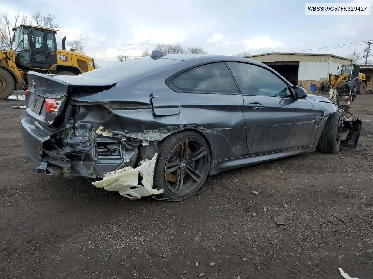 2015 BMW M4 VIN: WBS3R9C57FK329427 Lot: 53252995