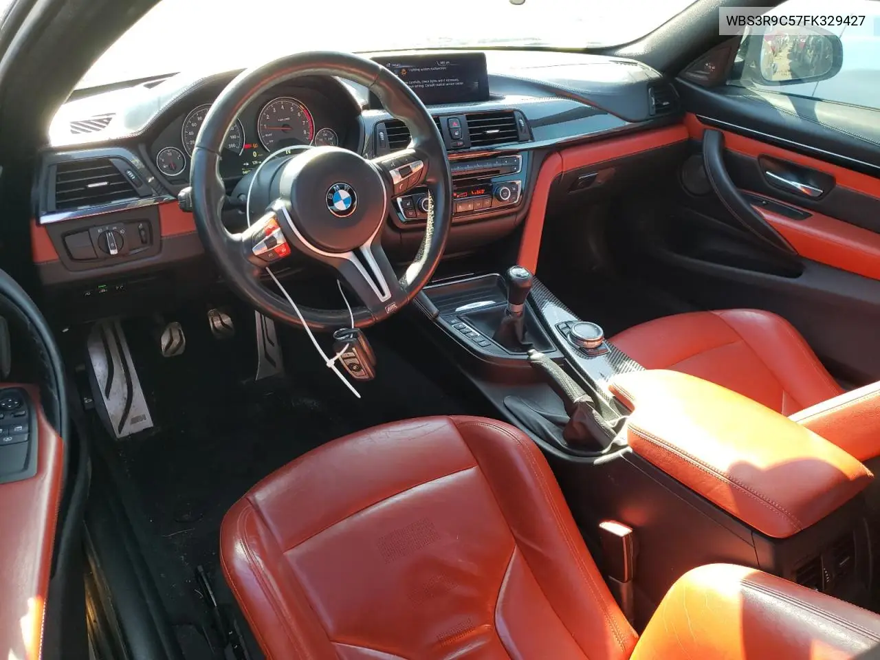 2015 BMW M4 VIN: WBS3R9C57FK329427 Lot: 53252995