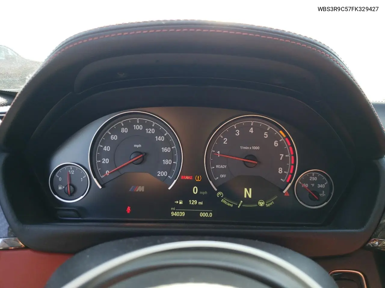 2015 BMW M4 VIN: WBS3R9C57FK329427 Lot: 53252995