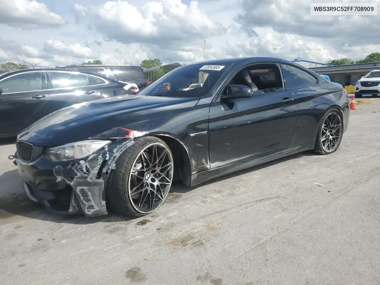 2015 BMW M4 VIN: WBS3R9C52FF708909 Lot: 53854965