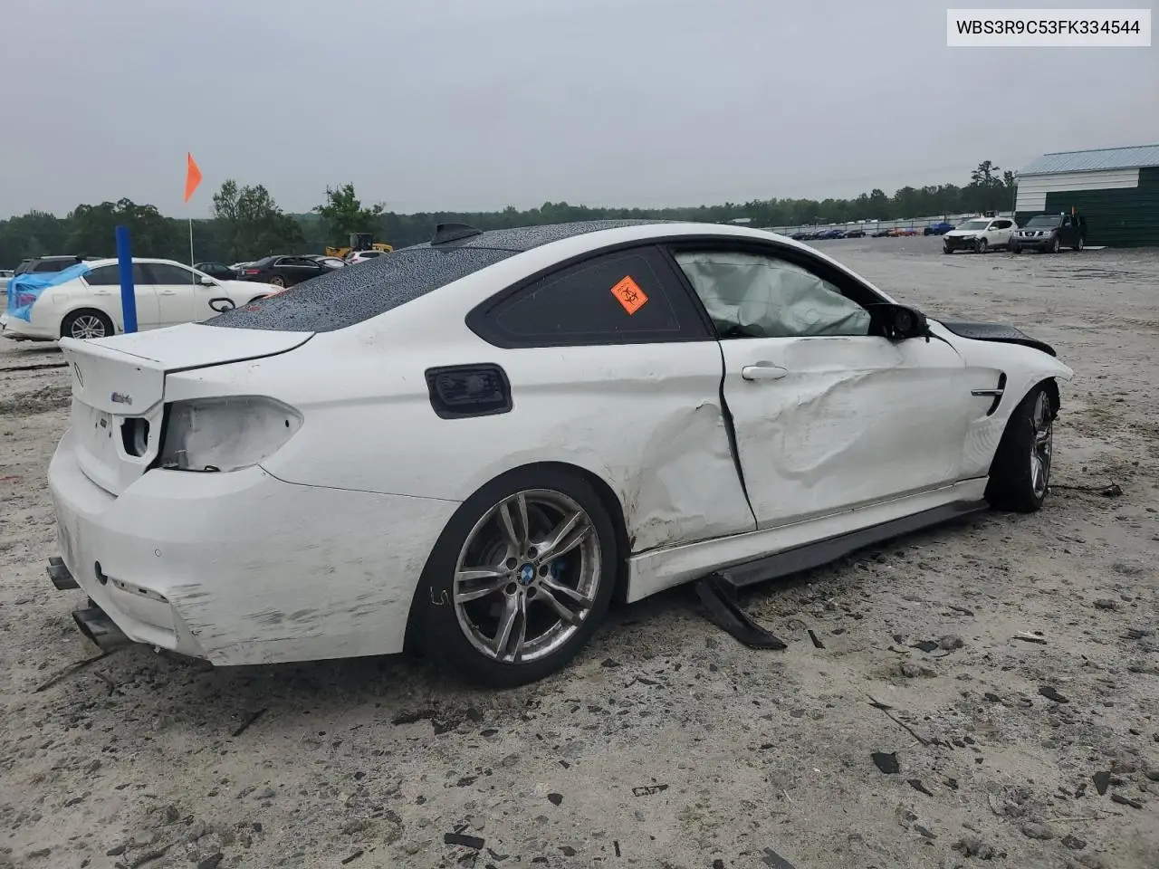 2015 BMW M4 VIN: WBS3R9C53FK334544 Lot: 55612765