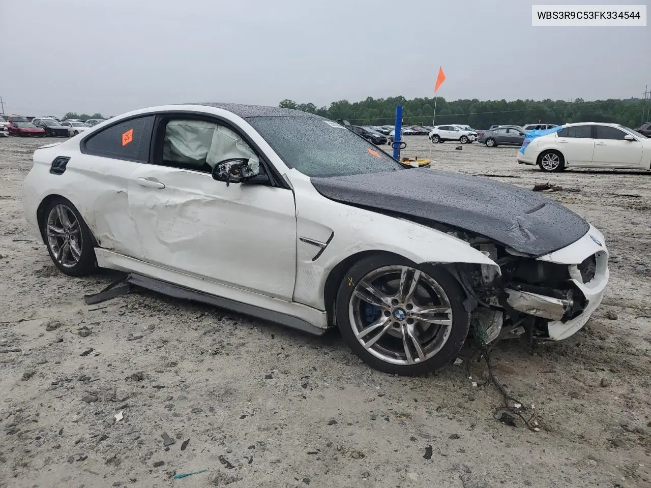 2015 BMW M4 VIN: WBS3R9C53FK334544 Lot: 55612765
