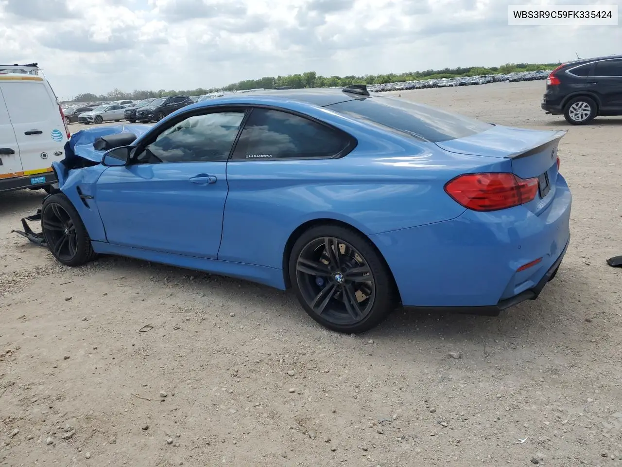 2015 BMW M4 VIN: WBS3R9C59FK335424 Lot: 56173675