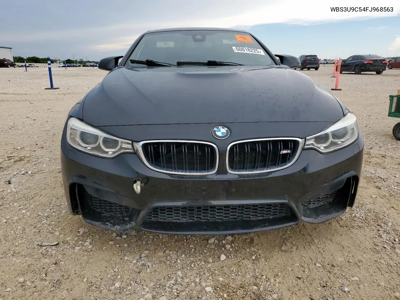 2015 BMW M4 VIN: WBS3U9C54FJ968563 Lot: 60818225