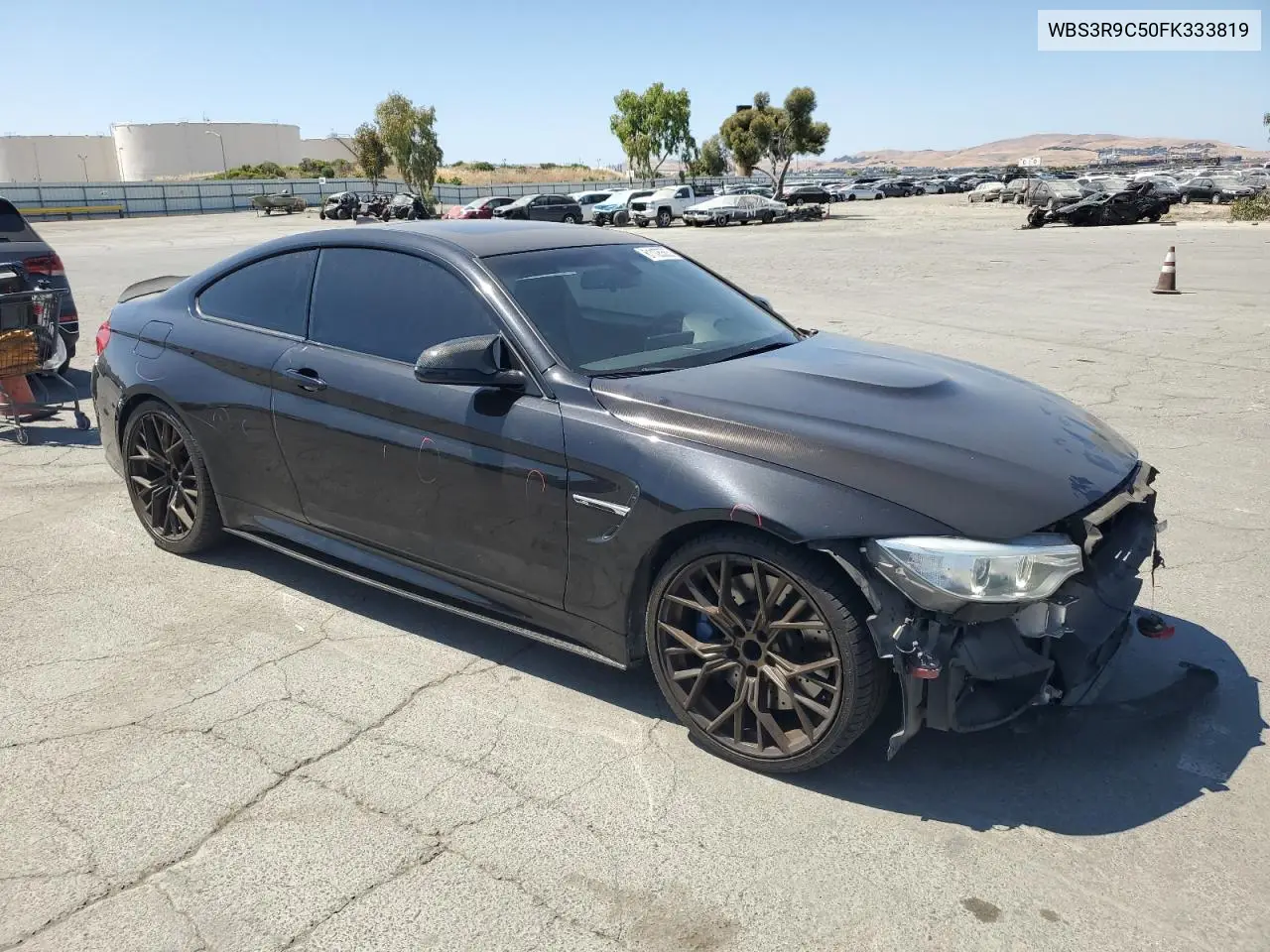 2015 BMW M4 VIN: WBS3R9C50FK333819 Lot: 61105565