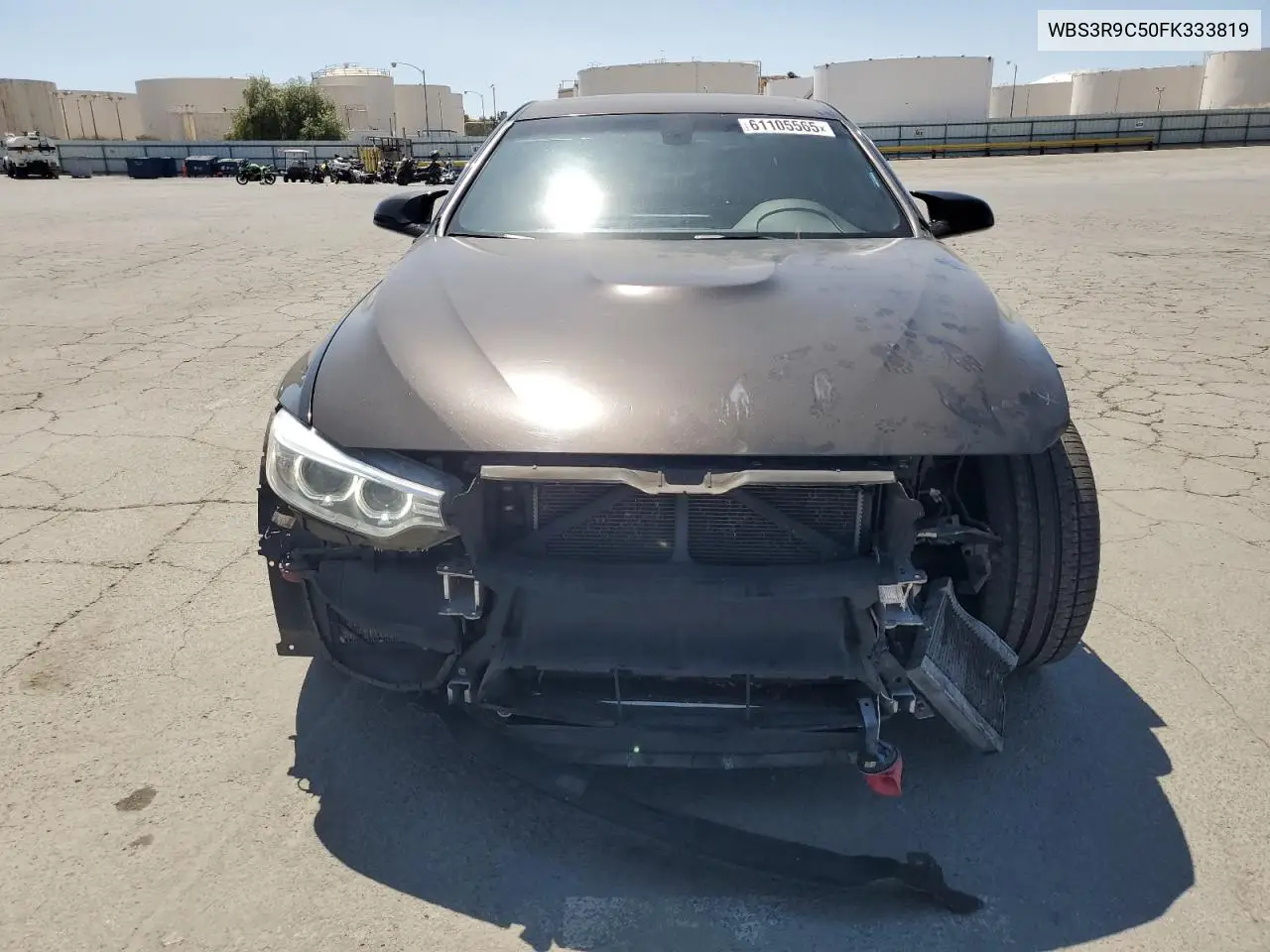 2015 BMW M4 VIN: WBS3R9C50FK333819 Lot: 61105565