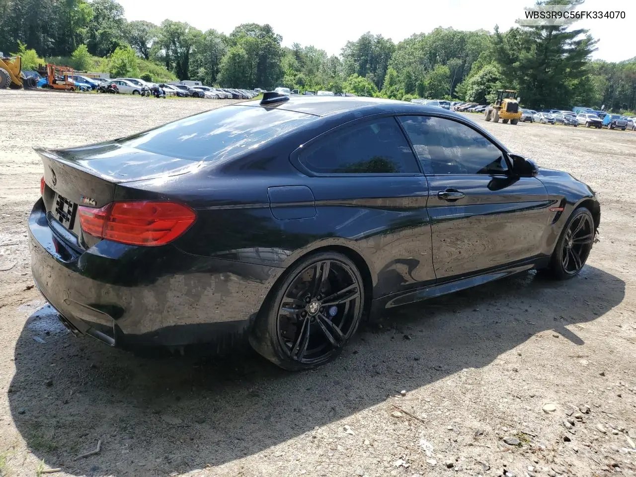 2015 BMW M4 VIN: WBS3R9C56FK334070 Lot: 61368595