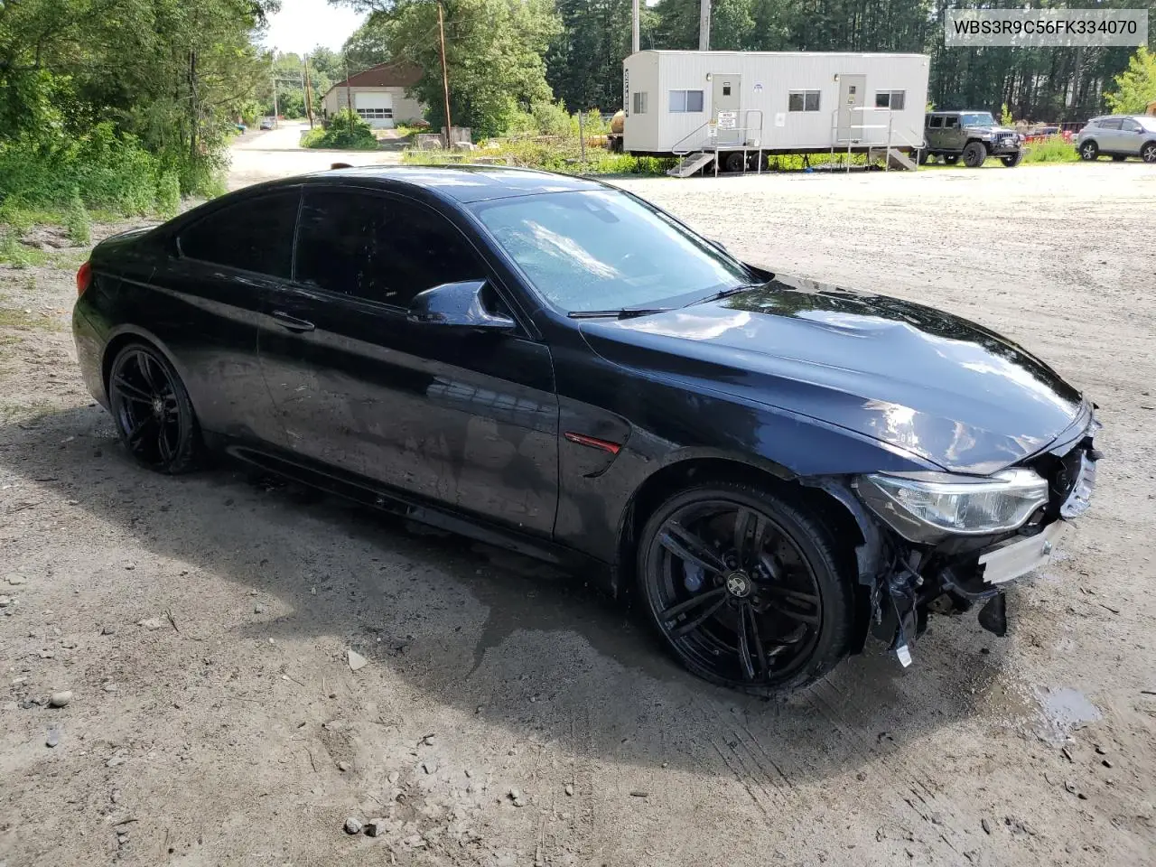 2015 BMW M4 VIN: WBS3R9C56FK334070 Lot: 61368595