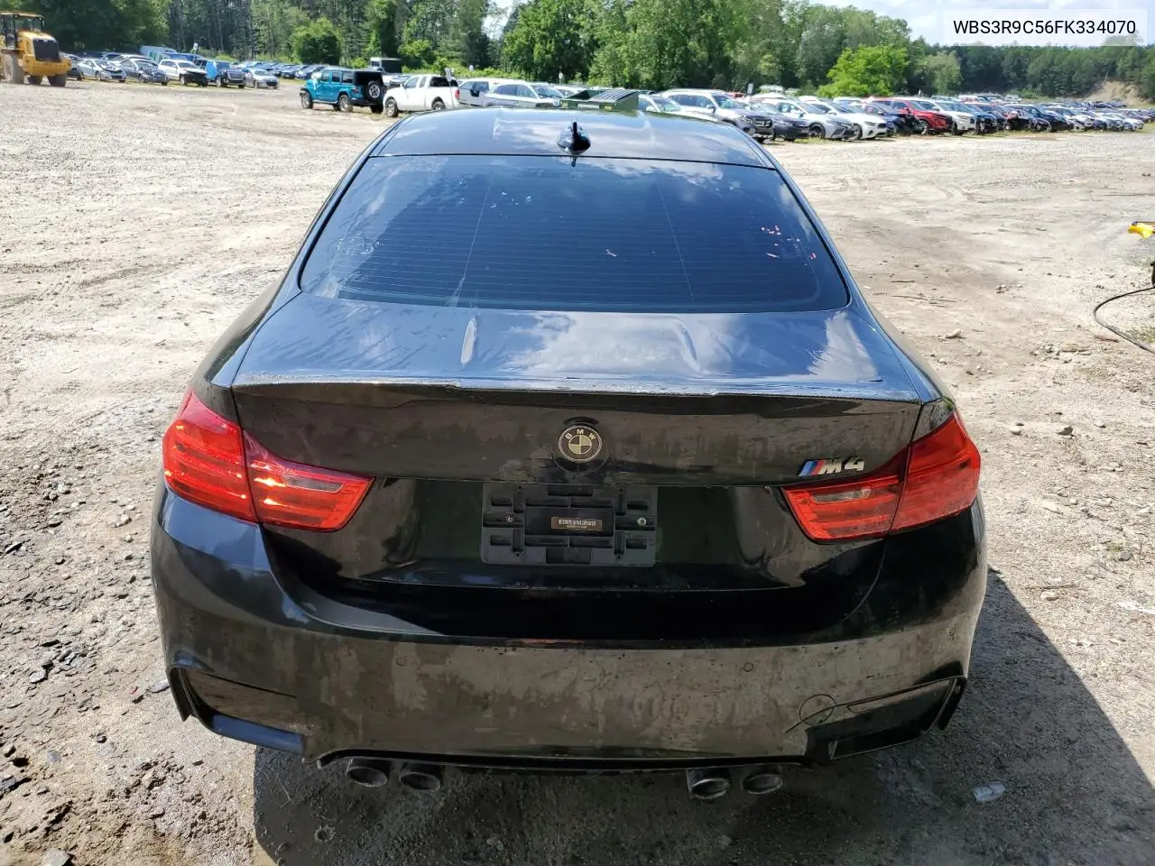 2015 BMW M4 VIN: WBS3R9C56FK334070 Lot: 61368595